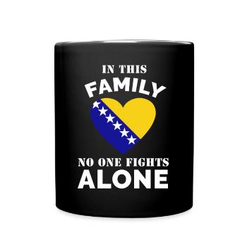 Bosnia Family Spruch - Full Colour Mug - black - Front