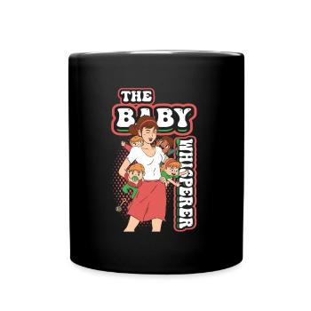The Baby Whisperer Nounou Childminder Baby-sitter - Mug uni - noir - Devant