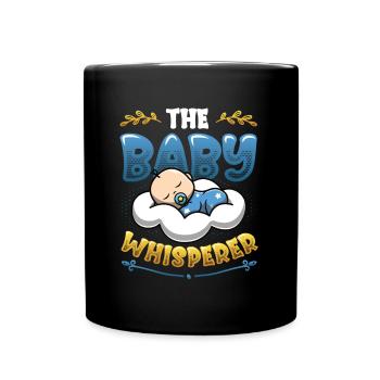 The Baby Whisperer Nounou Childminder Baby-sitter - Mug uni - noir - Devant
