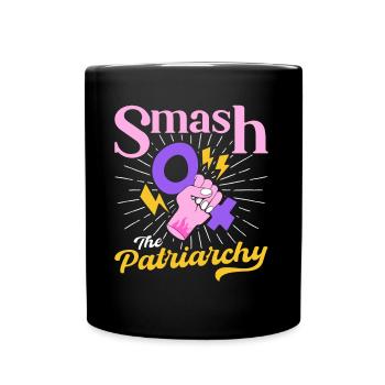 Égalité féministe des genres F - Mug uni - noir - Devant