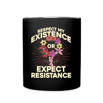 Droits des femmes Autonomisation féministe - Mug uni - noir - Devant