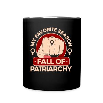 Women's rights Equal rights - Full Colour Mug - black - Front