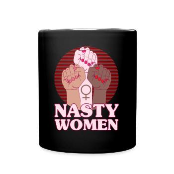 Autonomisation de l’égalité des sexes F - Mug uni - noir - Devant