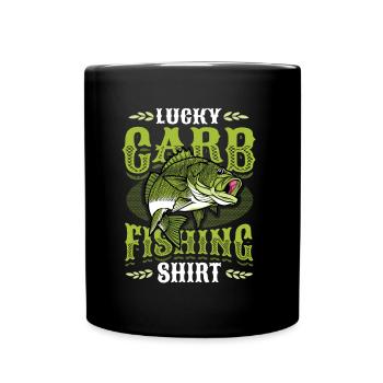 Lucky Carb Fishing - Full Colour Mug - black - Front