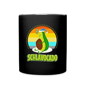 Schlavocado - Mug uni - noir - Devant