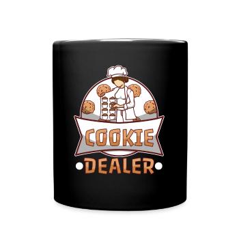 Cookie dealer - Full Colour Mug - black - Front