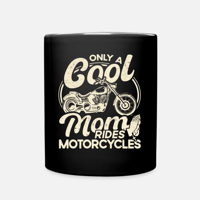 Chopper Glaube Christlich Geschenk - Tasse einfarbig - Schwarz