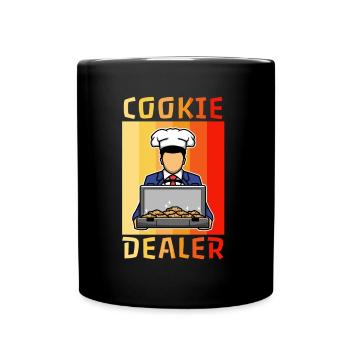 Cookie dealer - Full Colour Mug - black - Front