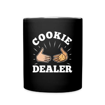 Cookie dealer - Full Colour Mug - black - Front