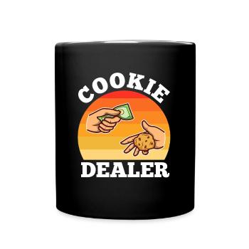 Cookie dealer - Full Colour Mug - black - Front
