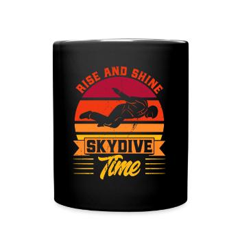 Skydiver Bodyflying Skydiving Gift - Full Colour Mug - black - Front