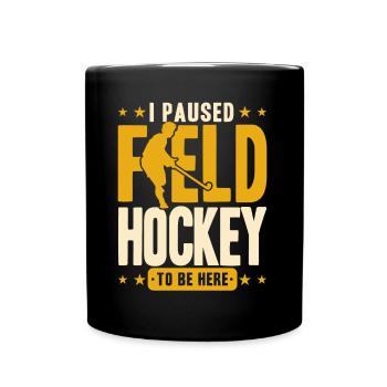 Field Hockey Indoor Field Hockey Field Hockey Players - Full Colour Mug - black - Front
