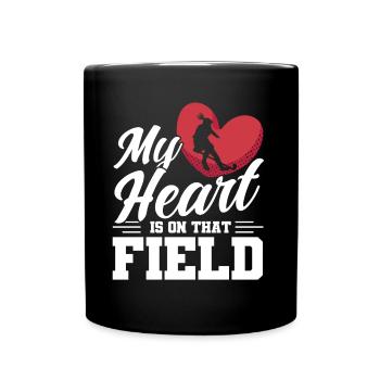 Feldhockey Spieler Mannschaftssport Hallen Feldhoc - Tasse einfarbig - Schwarz - Vorne