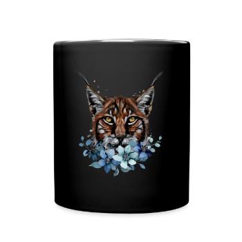 Lynx - Full Colour Mug - black - Front