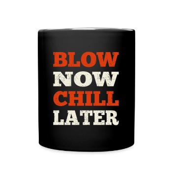 Boxer Quote Kiss My Double Fist Boxing Gloves - Tasse einfarbig - Schwarz - Vorne