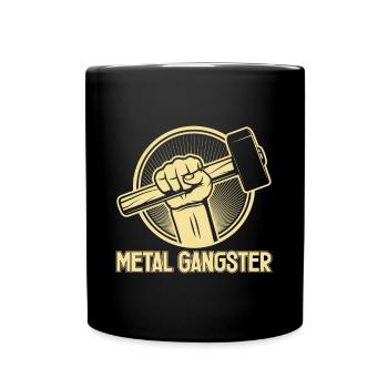 Idée cadeau de forge de forge de gangster en métal - Mug uni - noir - Devant