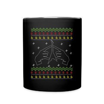 Ugly Noël Amour Metal Musique Heavy Rock - Mug uni - noir - Devant