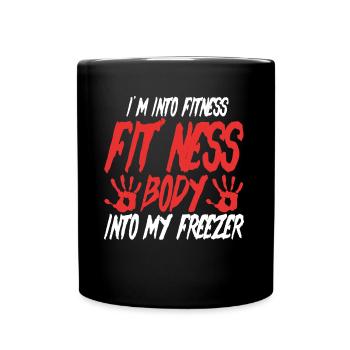 Scary Movie Creepy Movies Horror Movie Gift - Full Colour Mug - black - Front