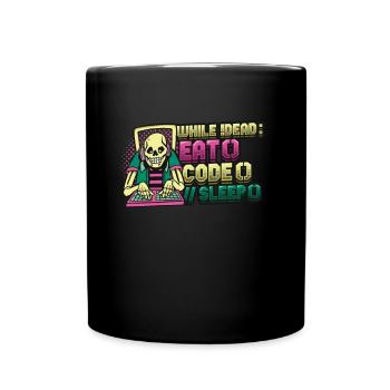 Programmeur,Programmeur informatique,Blague - Mug uni - noir - Devant
