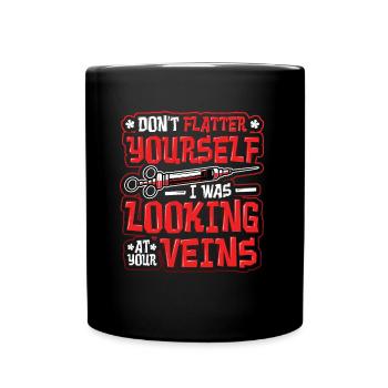 Do not flatter - Full Colour Mug - black - Front