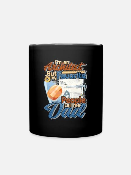 Ich Bin Ein Architekt - Tasse einfarbig - Schwarz