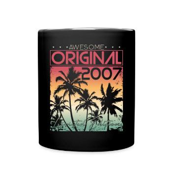 Original 2007 Vintage cadeau d’anniversaire vintage - Mug uni - noir - Devant