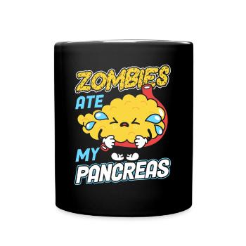 Jugendlicher Diabetes Diabetes heilen Diabetes Mon - Tasse einfarbig - Schwarz - Vorne