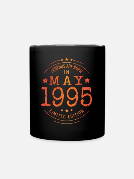 Anniversaire Mai 1995 Edition Limitée Vintage - Mug uni - noir