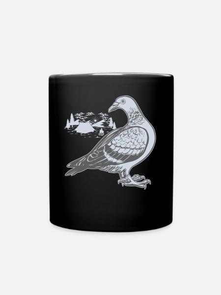 Pigeon Pigeons Pigeon Fancier - Mug uni - noir