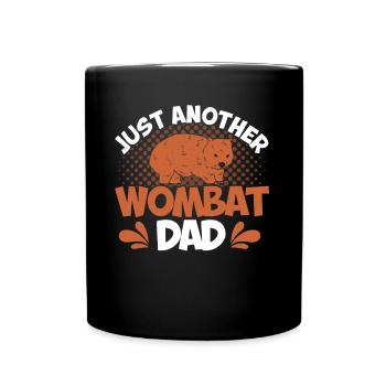 Wombats Wombat Australien Outback Geschenk - Tasse einfarbig - Schwarz - Vorne