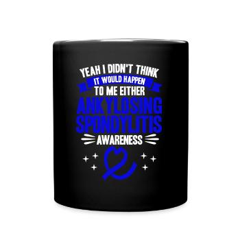 Combattant de la spondylarthrite ankylosante Ankylos spondylarthrite - Mug uni - noir - Devant