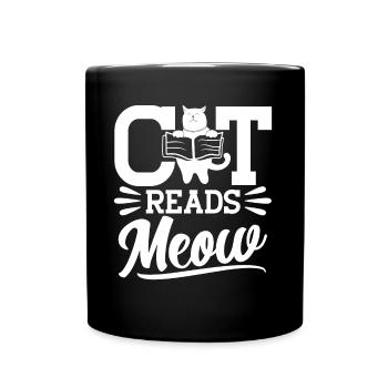 Chat Chats Amoureux Chat Maman Cadeau - Mug uni - noir - Devant