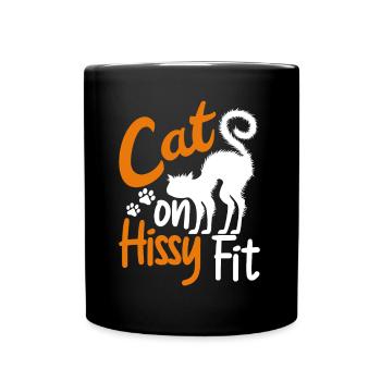 Chat Chat Parents Chats Dictons Cadeau - Mug uni - noir - Devant