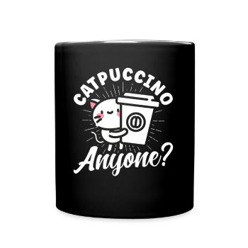 Chat Parents Chat Chat Maman Cadeau - Mug uni - noir - Devant
