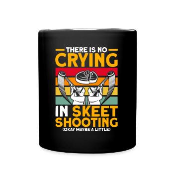 Shooting Sports Clay Pigeon Shooting Shooting Club Gift - Full Colour Mug - black - Front