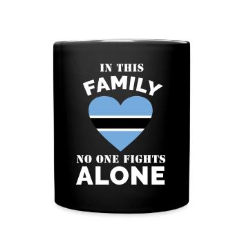 Botswana Family Spruch - Full Colour Mug - black - Front