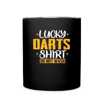 Darts Darts Play Lucky Shirt - Mug uni - noir - Devant