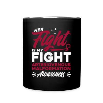 Malformation artérioveineuse Survivant Arterioven - Mug uni - noir - Devant