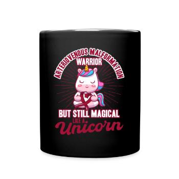 Malformation artérioveineuse de soutien artériove - Mug uni - noir - Devant