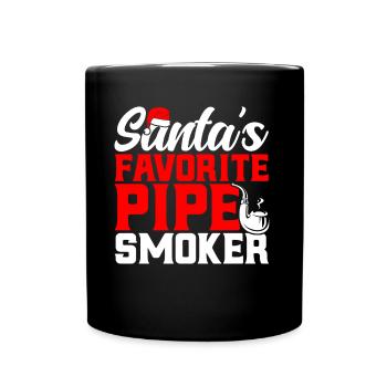 Pipe Smokers Community Pipe Smoking Pipes en - Full Colour Mug - black - Front