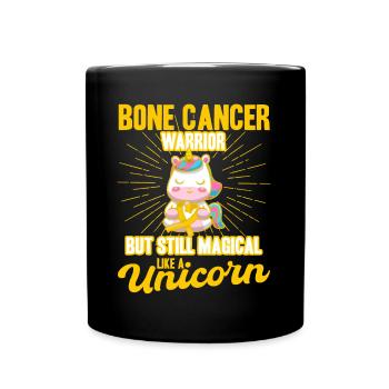 Soutien au cancer des os Sensibilisation au cancer des os - Mug uni - noir - Devant