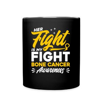 Cancer des os Survivants du cancer des os Soutien - Mug uni - noir - Devant