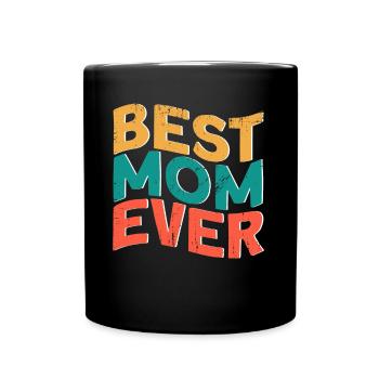 Cadeau de fête des mères familial jumelé aux mères - Mug uni - noir - Devant
