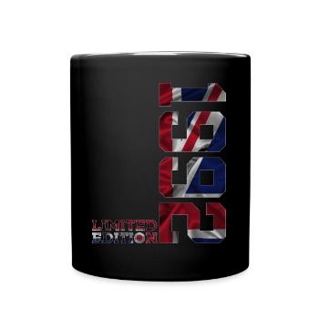 ÉDITION LIMITÉE ANGLETERRE 34E ANNIVERSAIRE 1992 UK - Mug uni - noir - Devant