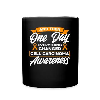 Carcinome cellulaire de soutien Carcinome Fighter Ze - Mug uni - noir - Devant