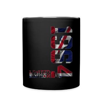 ÉDITION LIMITÉE ANGLETERRE 1964 62E ANNIVERSAIRE BRITANNIQUE - Mug uni - noir - Devant