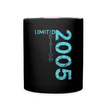 Édition Limitée 2005 Cadeau 18e anniversaire - Mug uni - noir - Devant