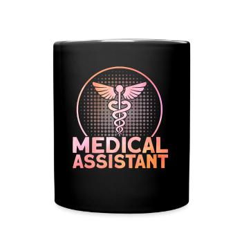 Faculté de médecine Assistant médical AMC G - Mug uni - noir - Devant