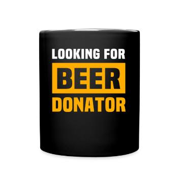 Dictons de bière Toasts Amateurs de bière - Mug uni - noir - Devant