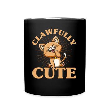 Chats amoureux chats parents chats dictons - Mug uni - noir - Devant